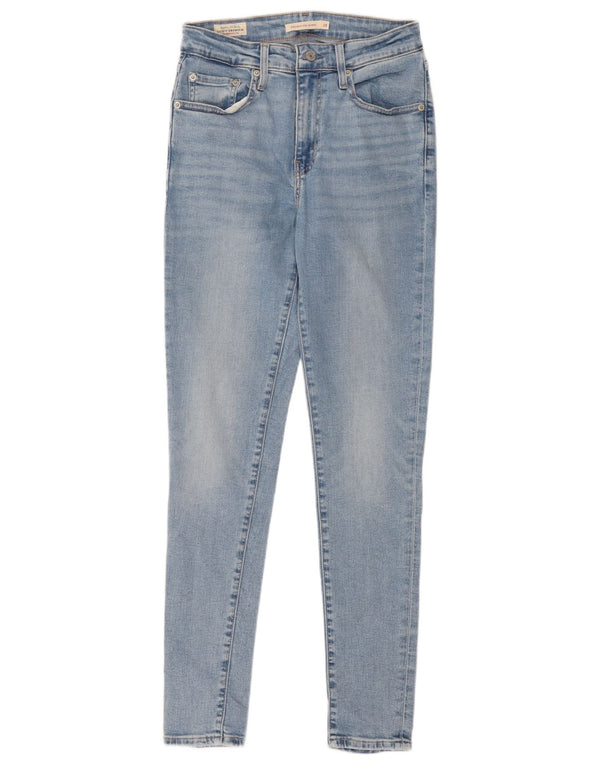 Женские джинсы скинни Levi's 721 с высокой посадкой W28 L30, синие, хлопок