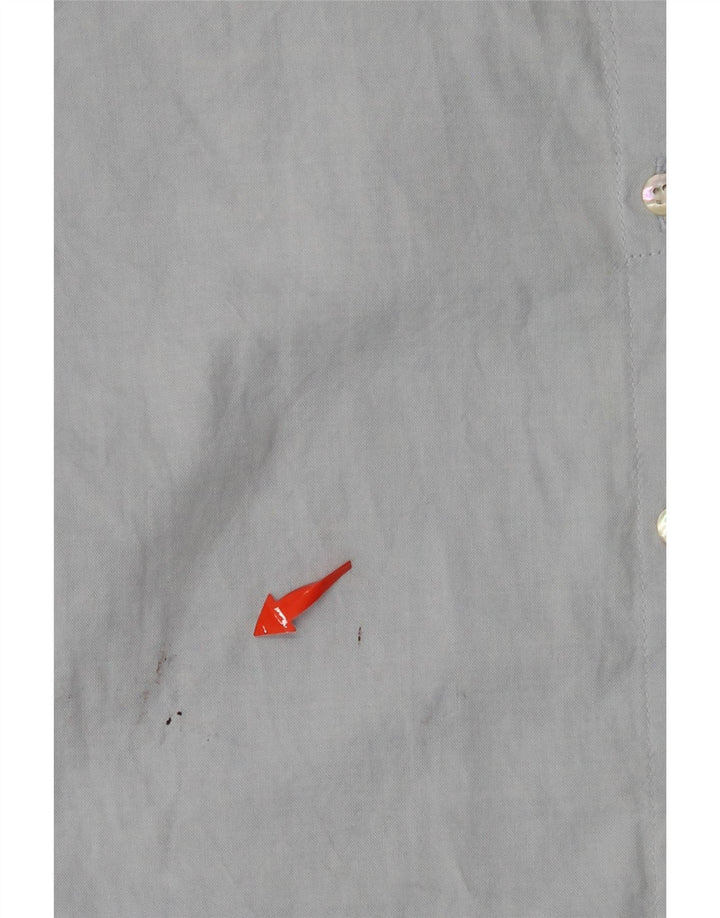 Женская рубашка LEVI'S UK 14, хлопок среднего синего цвета