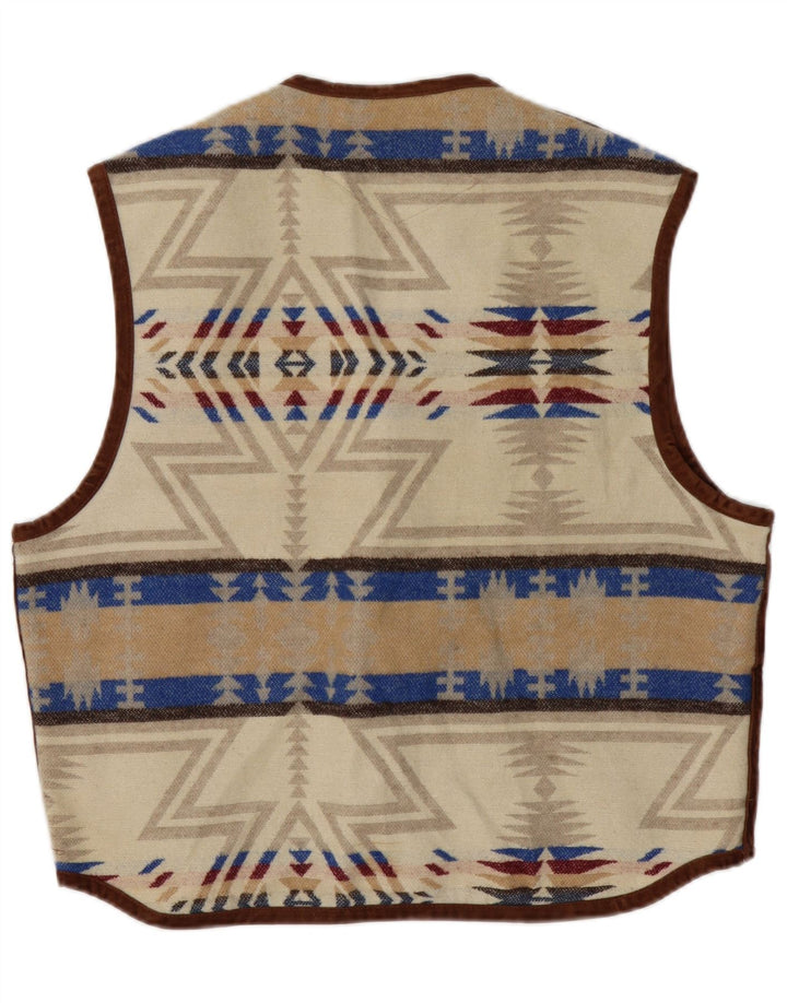Жилет мужской MULTIBLU UK 40, большой, бежевый, Fair Isle