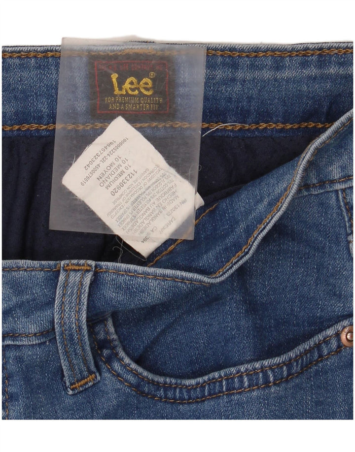 Женская джинсовая юбка LEE US 10, большая, W32, синяя, хлопок
