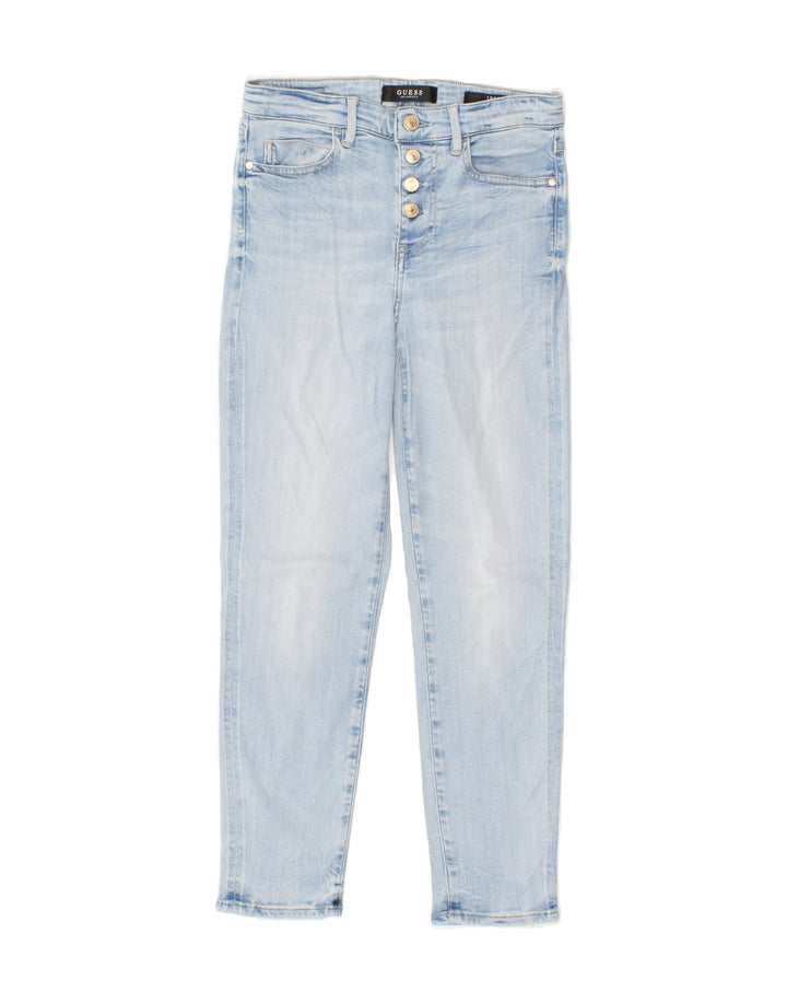 GUESS Womens Cropped Jeans W25 L25 Blue Vintage Guess and Second-Hand Guess from Messina Hembry 