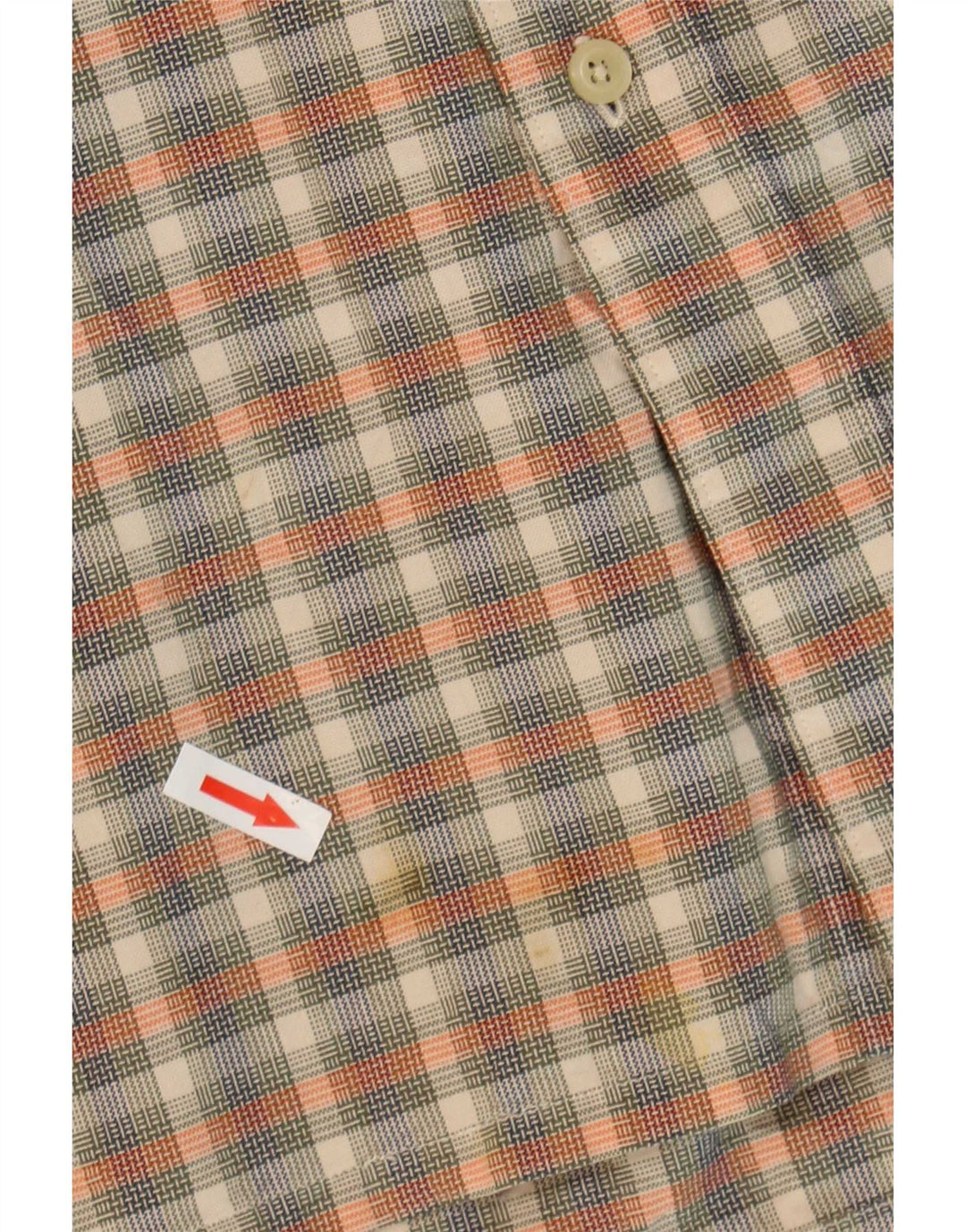 Мужская рубашка Nautica XL, хлопковая разноцветная клетка