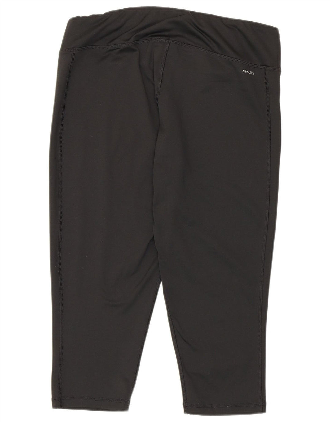 Женские леггинсы-капри Adidas Climalite UK 16/18, большой черный полиэстер