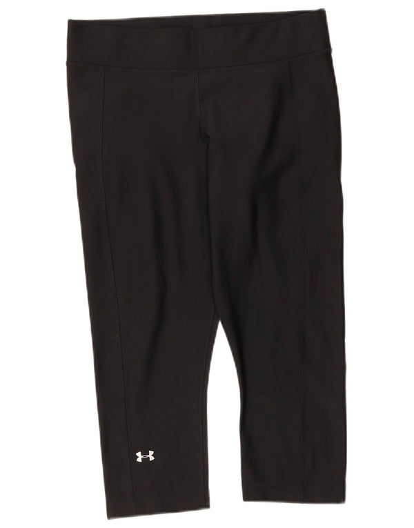 Женские леггинсы-капри Under Armour Heat Gear UK 14, большие черные