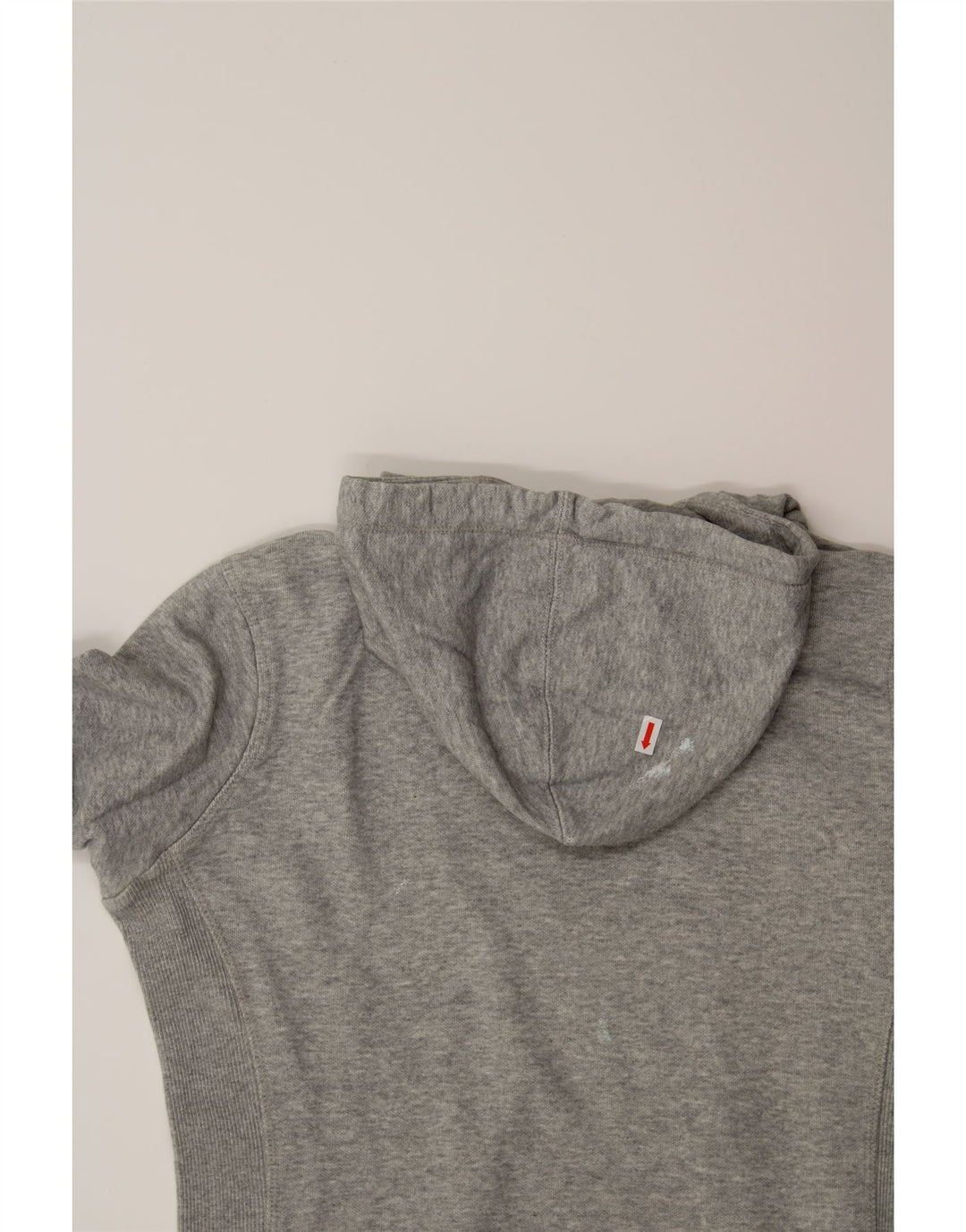 CHAMPION Womens Heritage Classics Graphic Hoodie Jumper UK 14 Medium Grey Vintage Champion and Second-Hand Champion from Messina Hembry 
