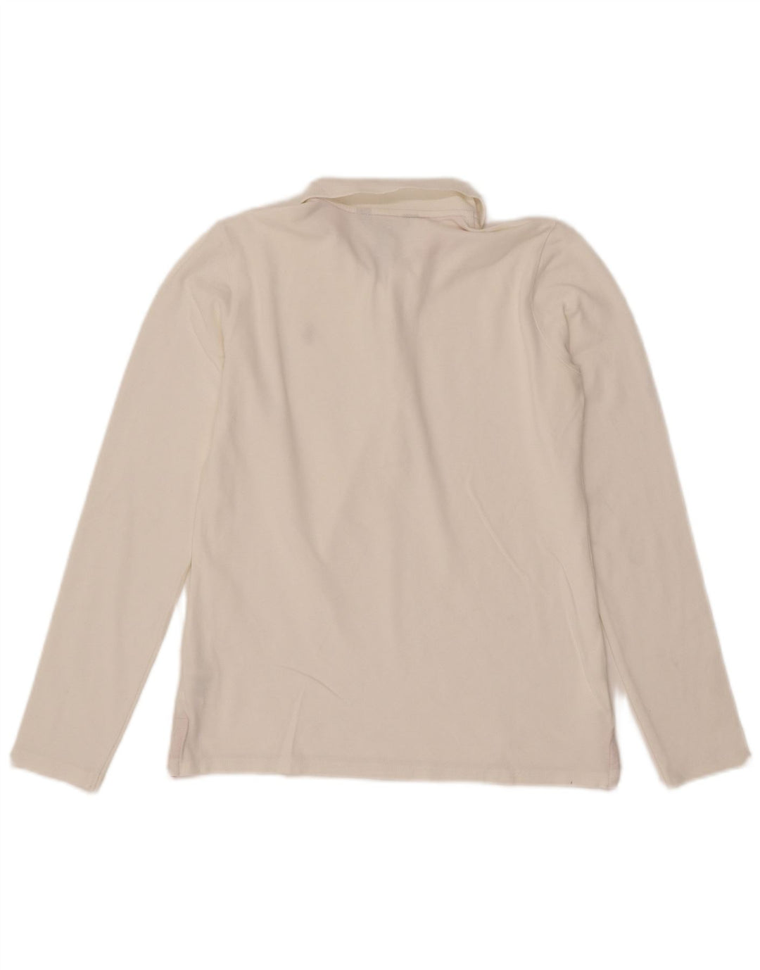 Рубашка-поло с длинными рукавами для девочек Ralph Lauren 13-14 лет, размер XL, белый хлопок