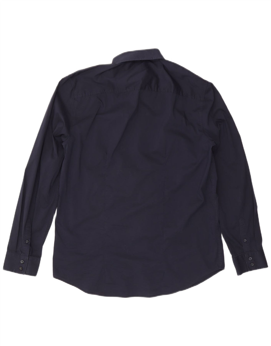 Мужская рубашка приталенного кроя Guess XL, темно-синяя, хлопок