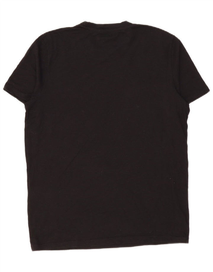 Мужская футболка Jack & Jones, большой черный хлопок