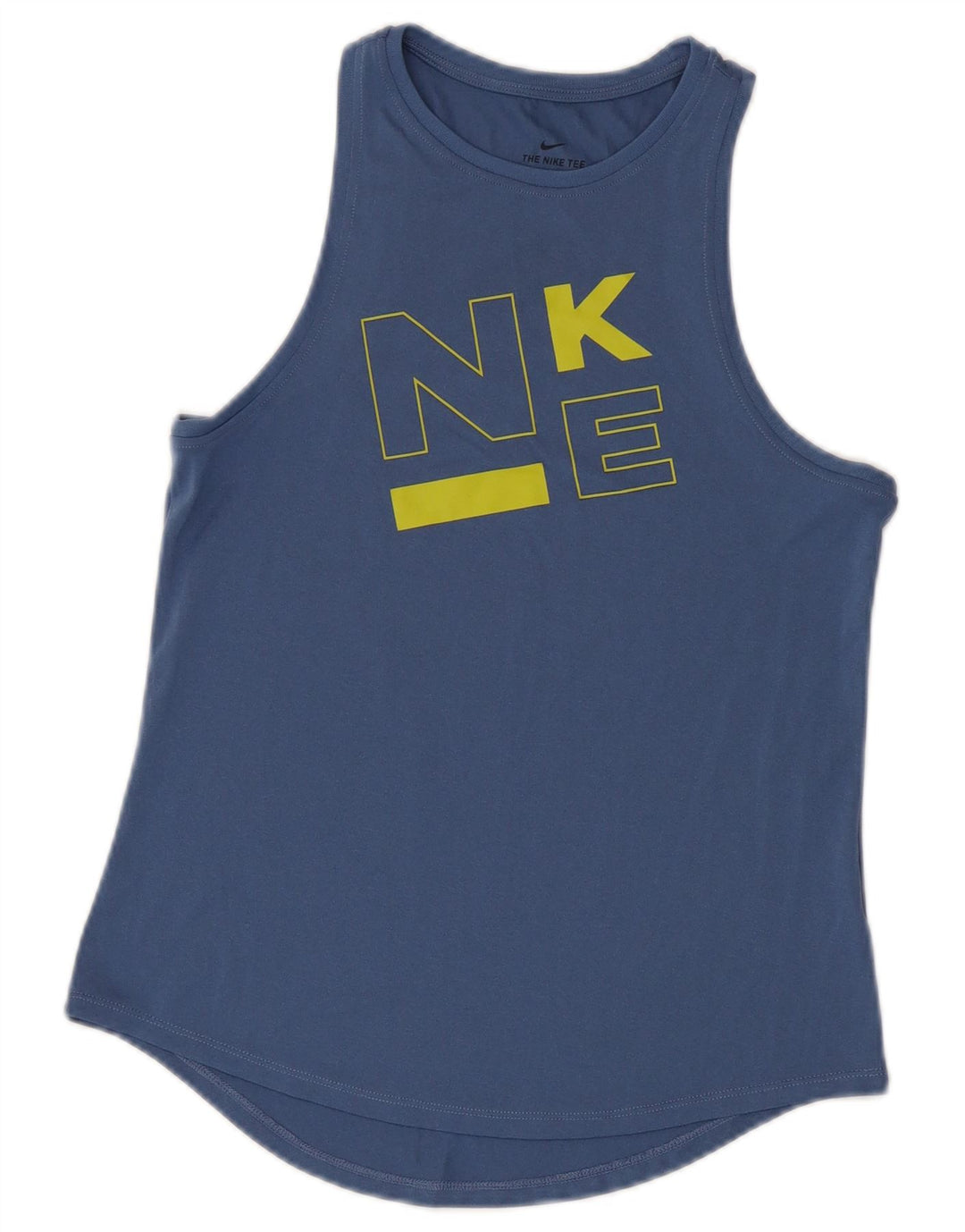 Мужской жилет с графическим рисунком NIKE Dri Fit, маленький синий