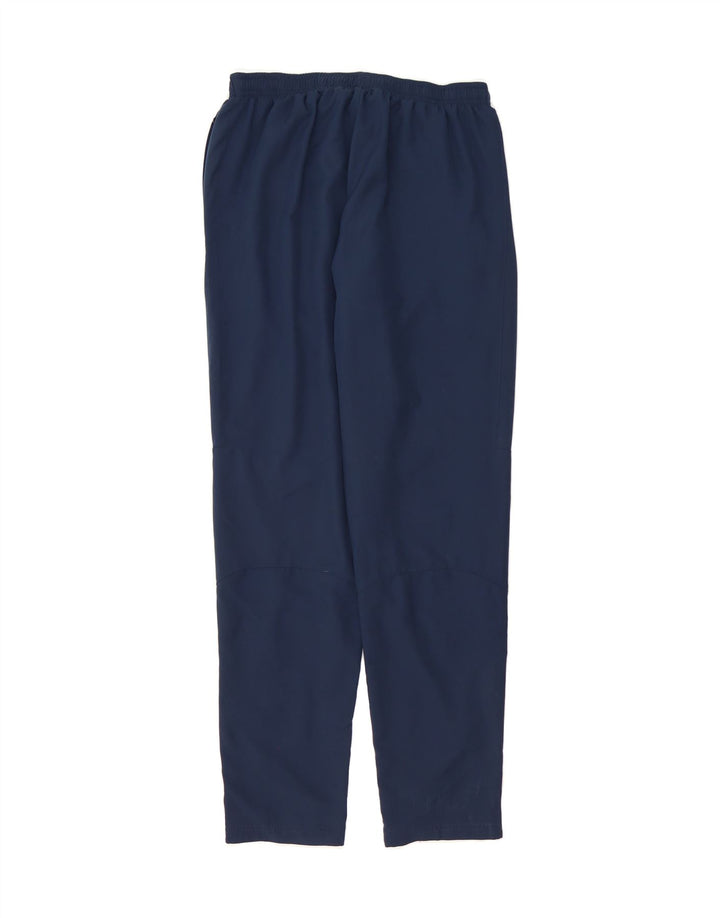 NIKE Mens Dri Fit Graphic Tracksuit Trousers Large  Navy Blue Polyester Vintage Nike and Second-Hand Nike from Messina Hembry 