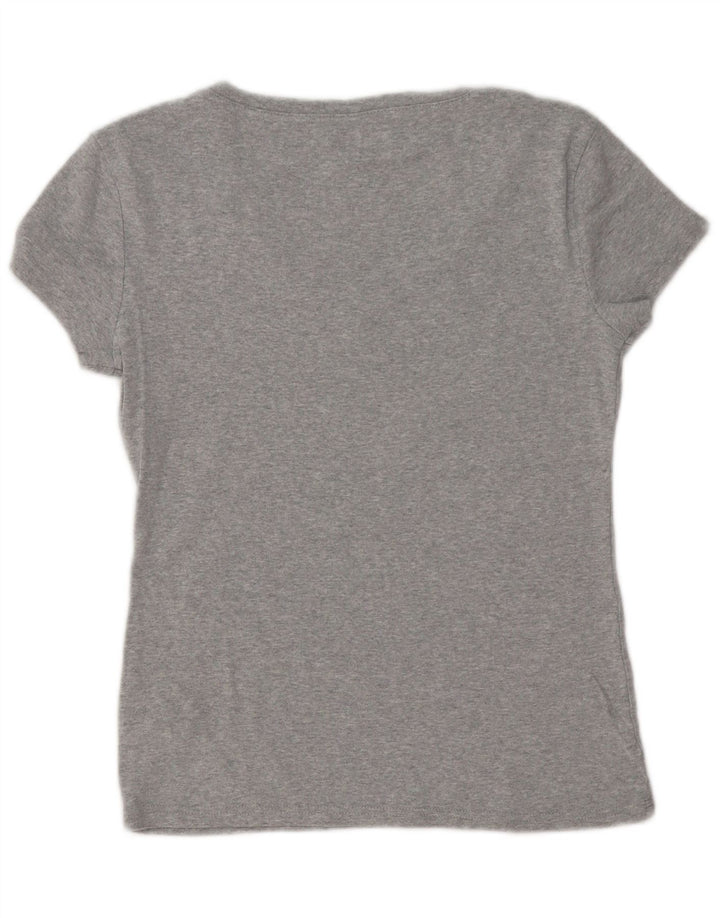 TOMMY HILFIGER Женская футболка Top UK 12 Medium Grey