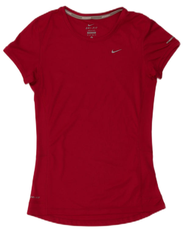Женская футболка Nike Dri Fit Top UK 6 XS, розовый полиэстер