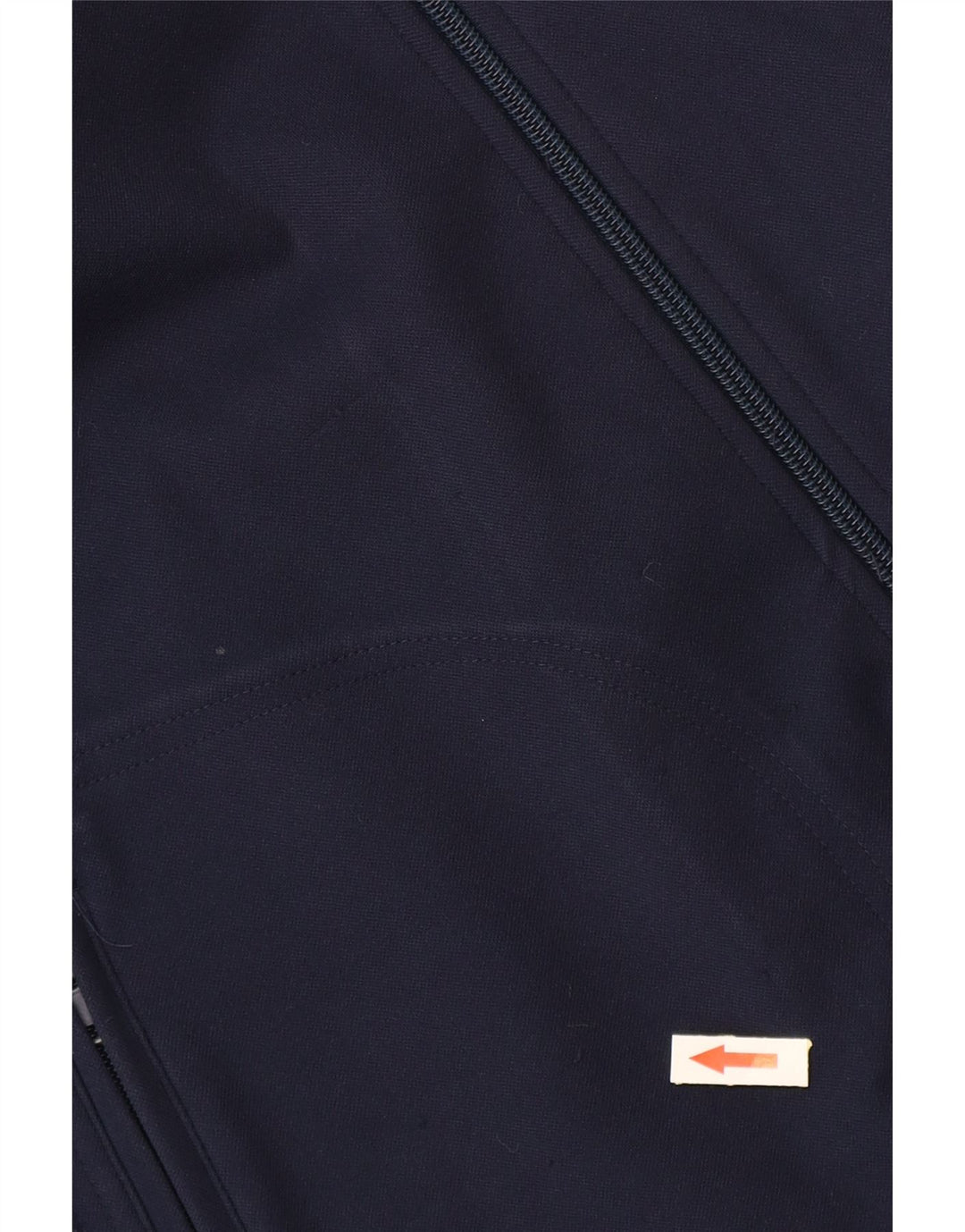 Мужская спортивная куртка ASICS XL, темно-синяя, полиэстер с цветными блоками