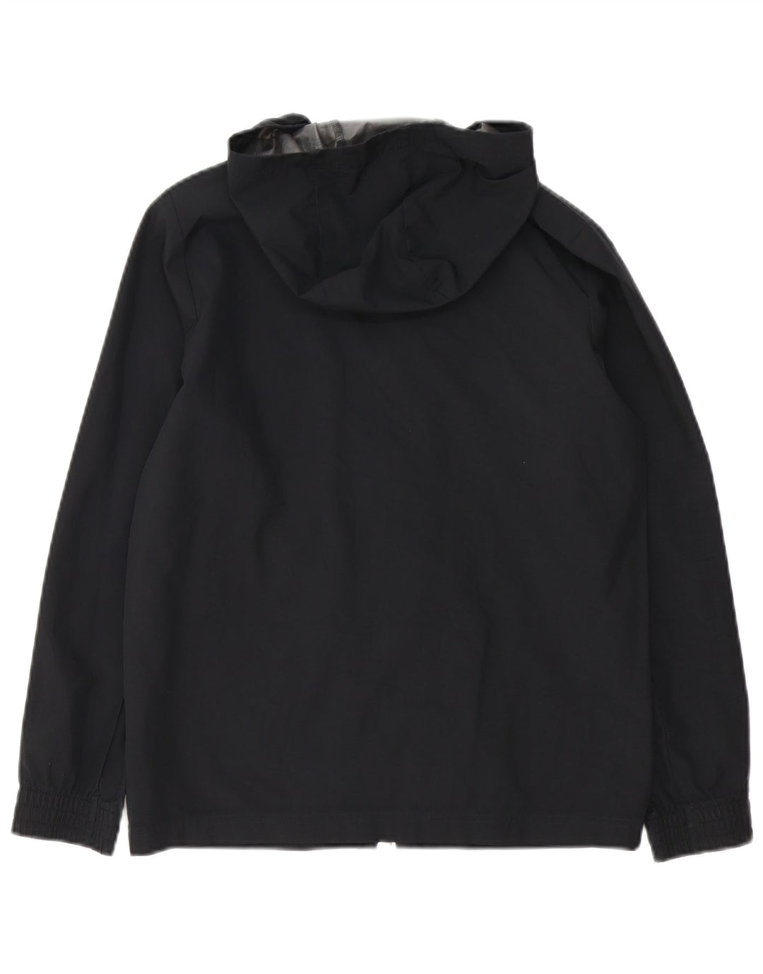 ADIDAS Дождевик с капюшоном и рисунком Ancona для мальчиков 11–12 лет, черный полиэстер