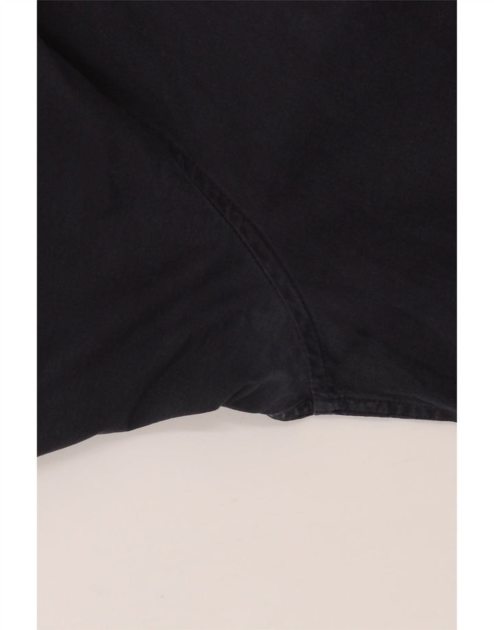 CALVIN KLEIN JEANS Мужская рубашка среднего размера, темно-синяя, хлопок