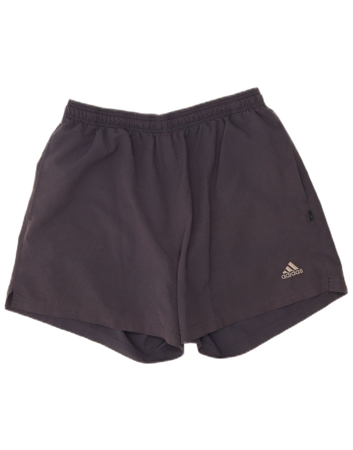 Мужские спортивные шорты Adidas XL темно-синие из полиэстера