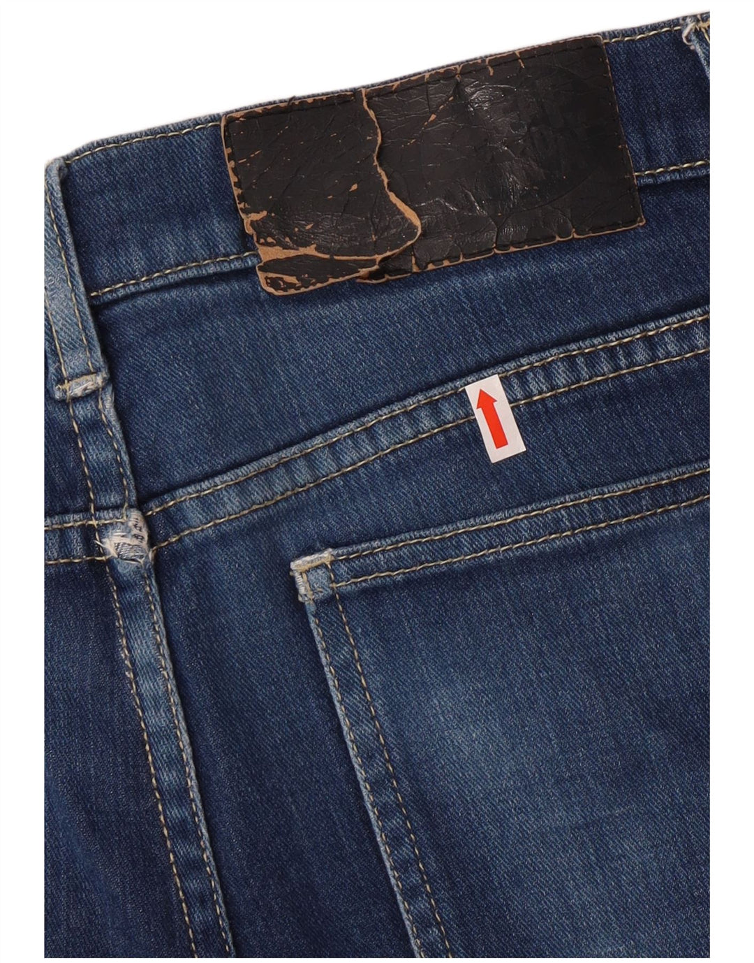 CHEAP MONDAY Женские узкие джинсы W32 L33 Синий хлопок