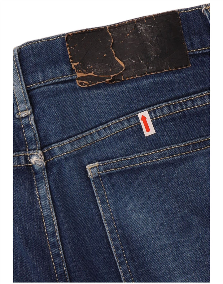 CHEAP MONDAY Женские узкие джинсы W32 L33 Синий хлопок