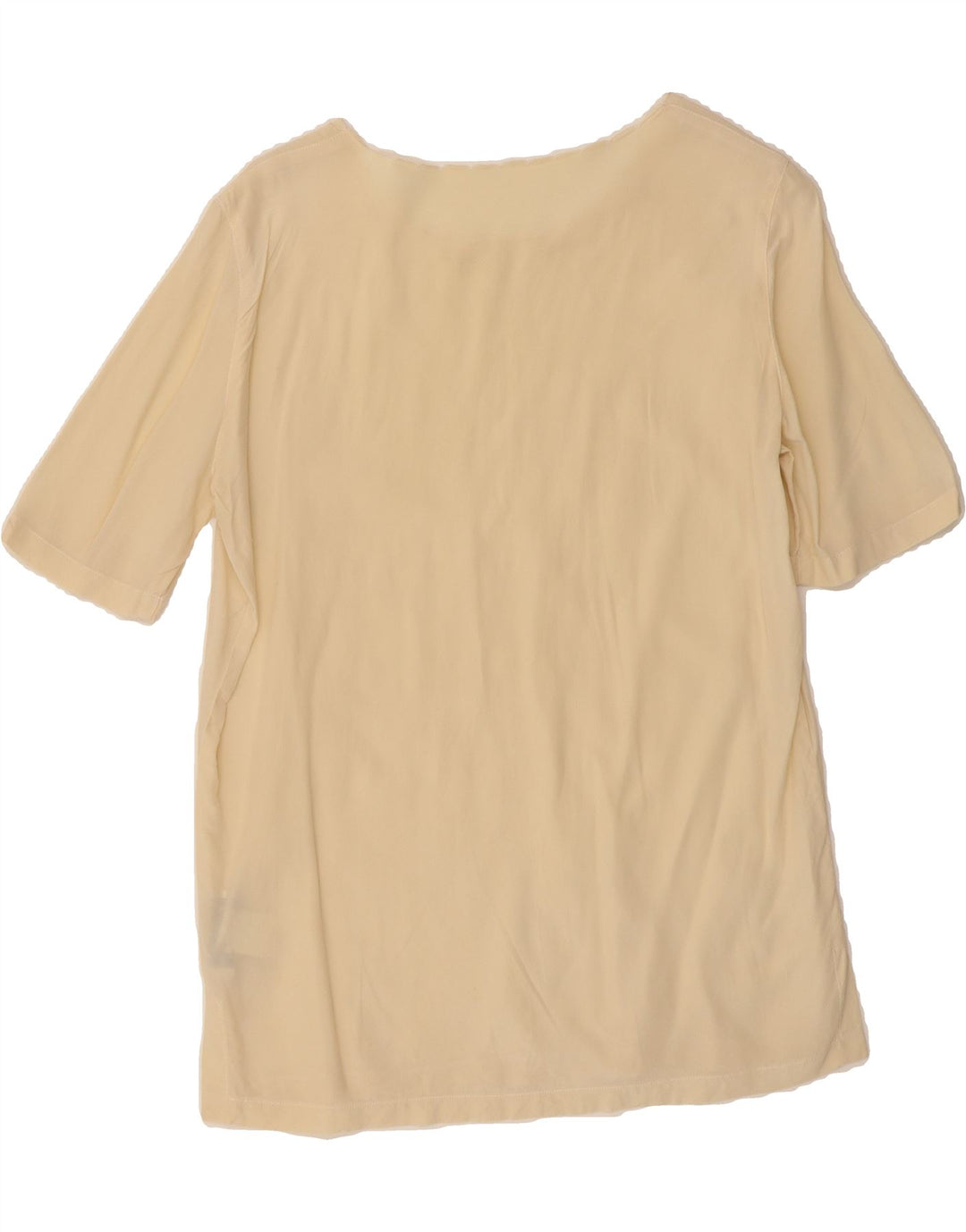 LES COPAINS Womens Blouse Top EU 40 Medium Beige Vintage Les Copains and Second-Hand Les Copains from Messina Hembry 