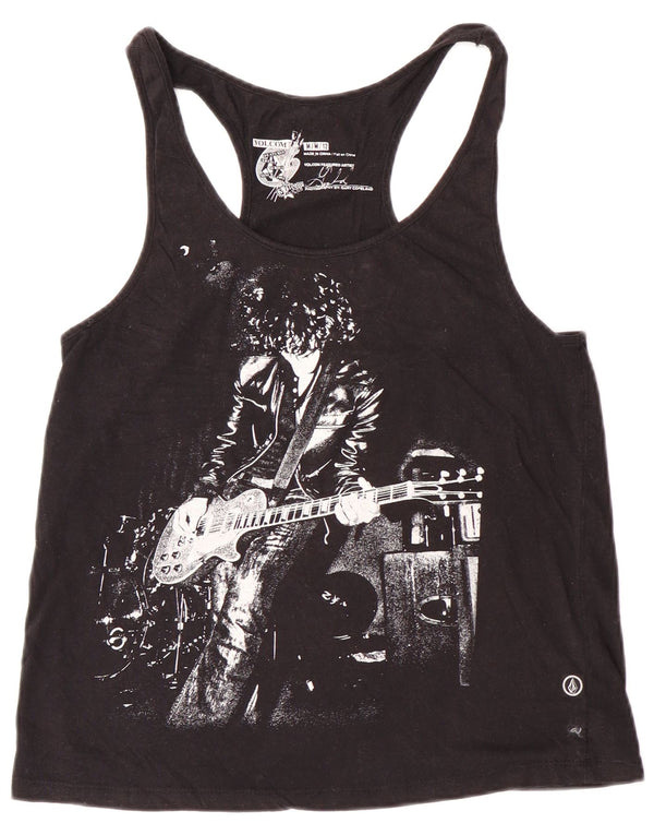 Женский жилет с рисунком Volcom UK 12 Medium Black Rock