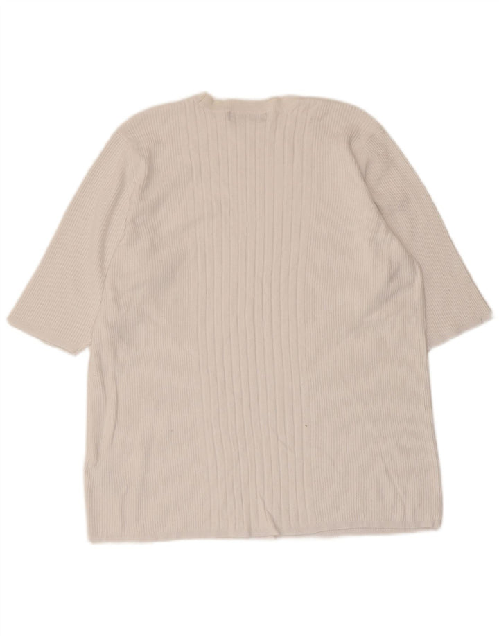 Женская блузка Marks & Spencer Top UK 18 XL Белая вискоза