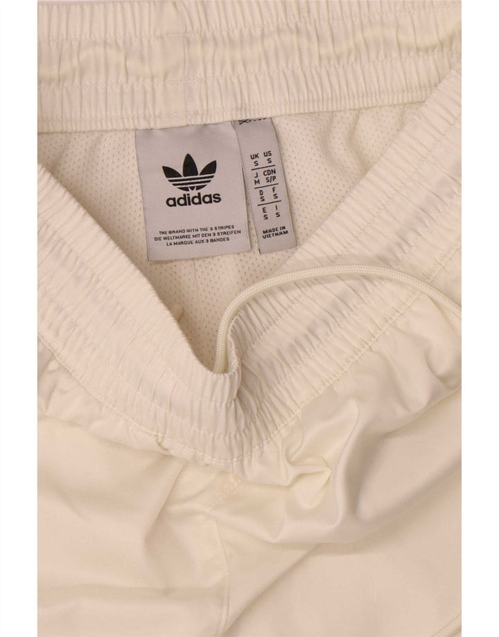Мужские спортивные шорты Adidas, маленький белый полиэстер