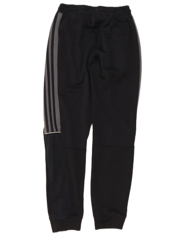 Мужские спортивные брюки ADIDAS, джоггеры, средний черный, полиэстер
