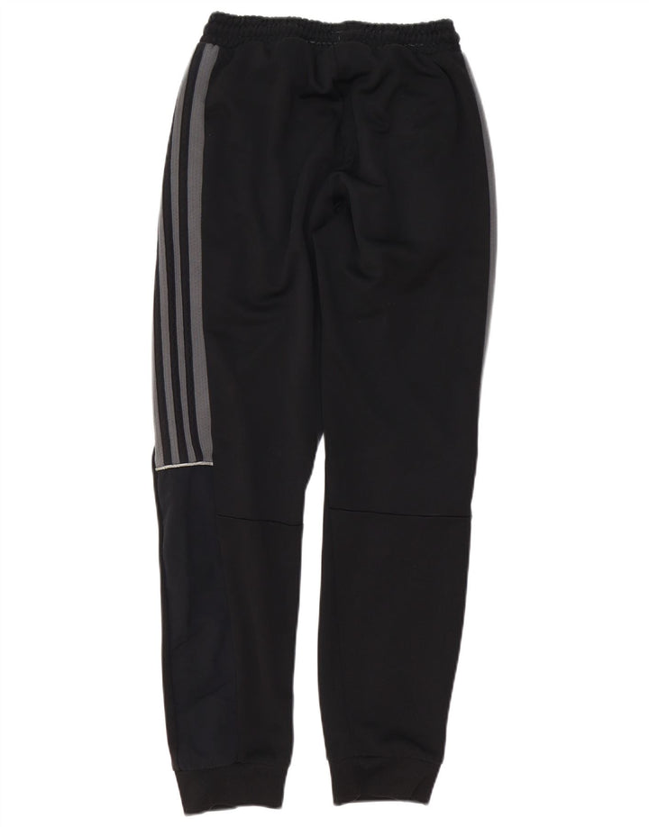 Мужские спортивные брюки ADIDAS, джоггеры, средний черный, полиэстер