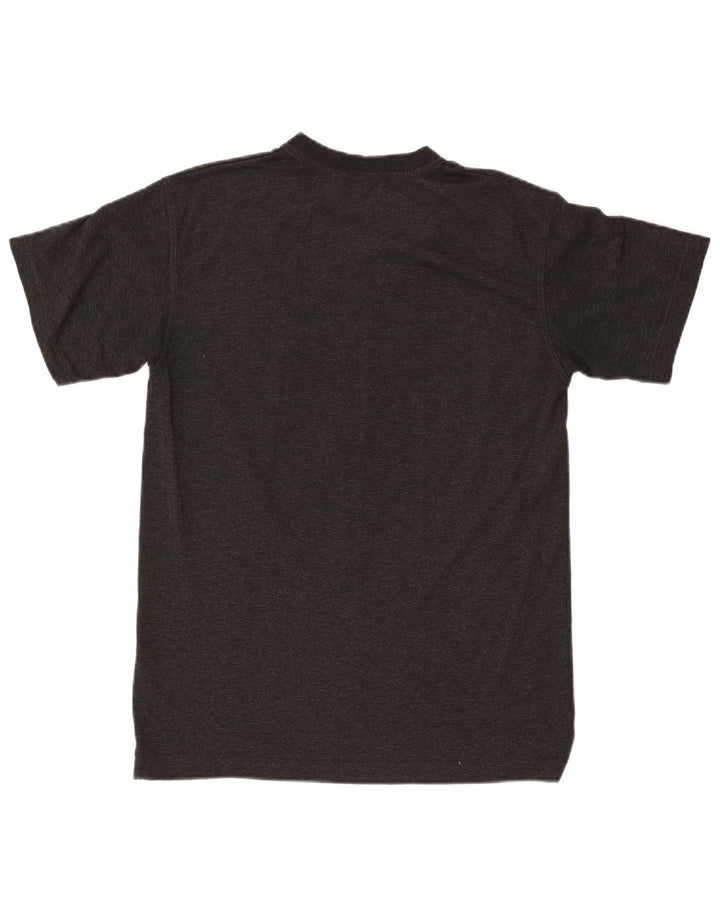 Футболка FILA с рисунком для мальчиков, топ 13–14 лет, размер XL, черный хлопок