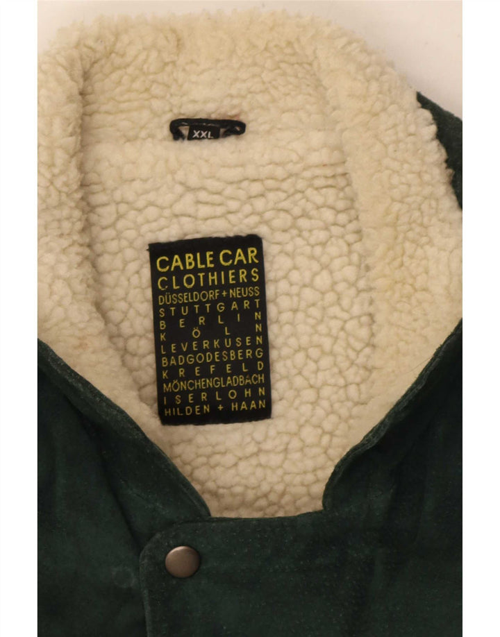 Мужская короткая дубленка для канатной дороги, Великобритания, 44, 2XL, разноцветная, Fair Isle