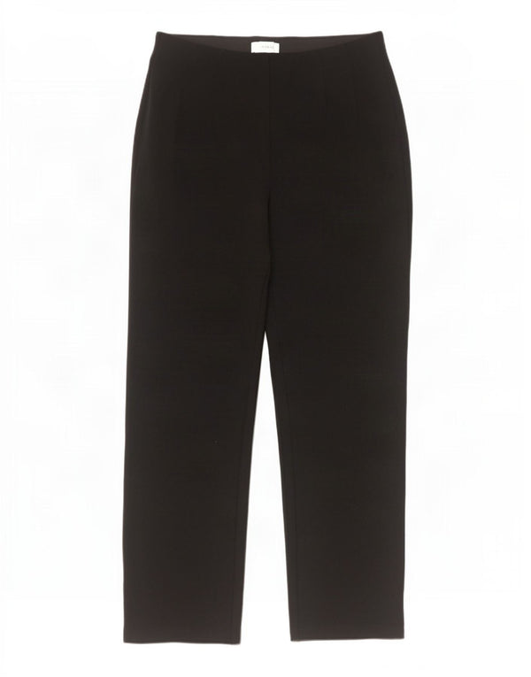 Женские прямые повседневные брюки Marks & Spencer UK 14 Medium W30 L28, черные