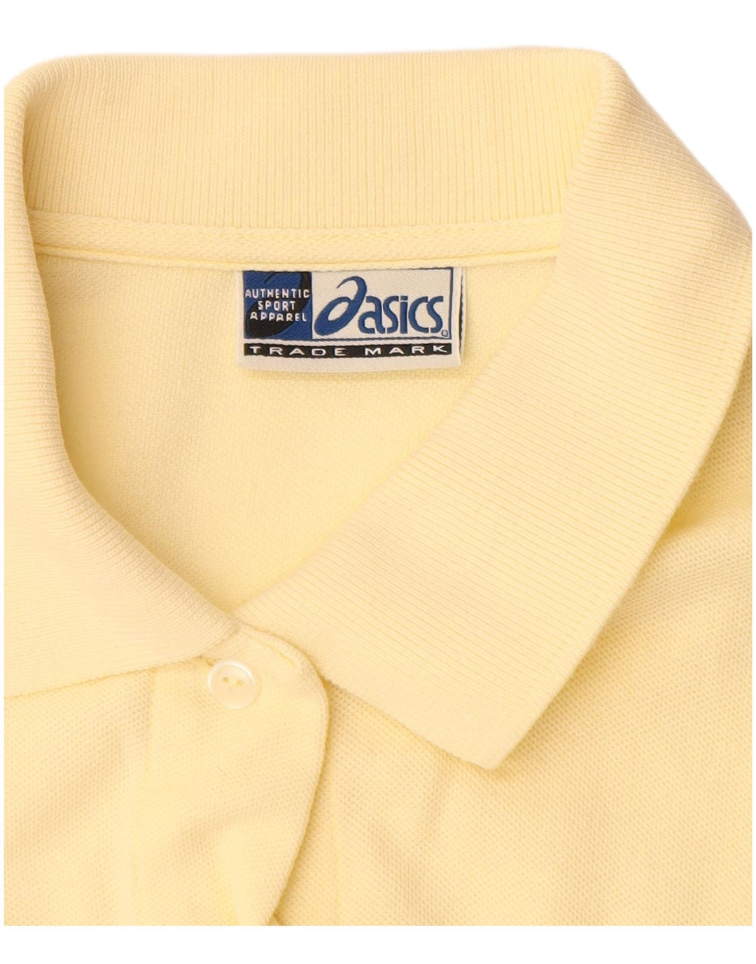 Женская рубашка с коротким рукавом ASICS UK 14, большая желтая