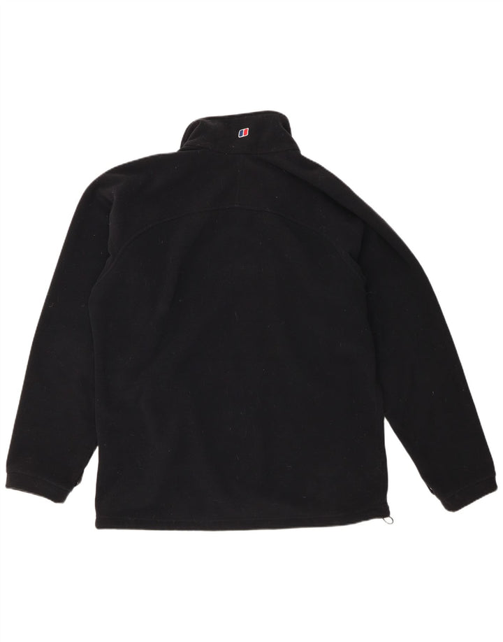 Мужская флисовая куртка Berghaus UK 40, большая, черная, полиэстер