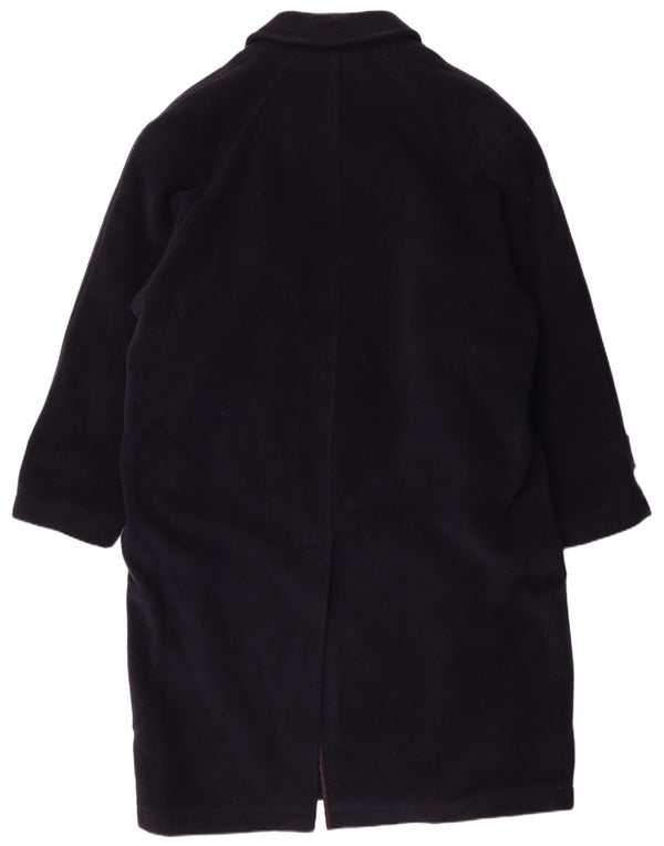 TRUSSARDI JEANS Мужское пальто UK 42 XL Темно-синее шерстяное