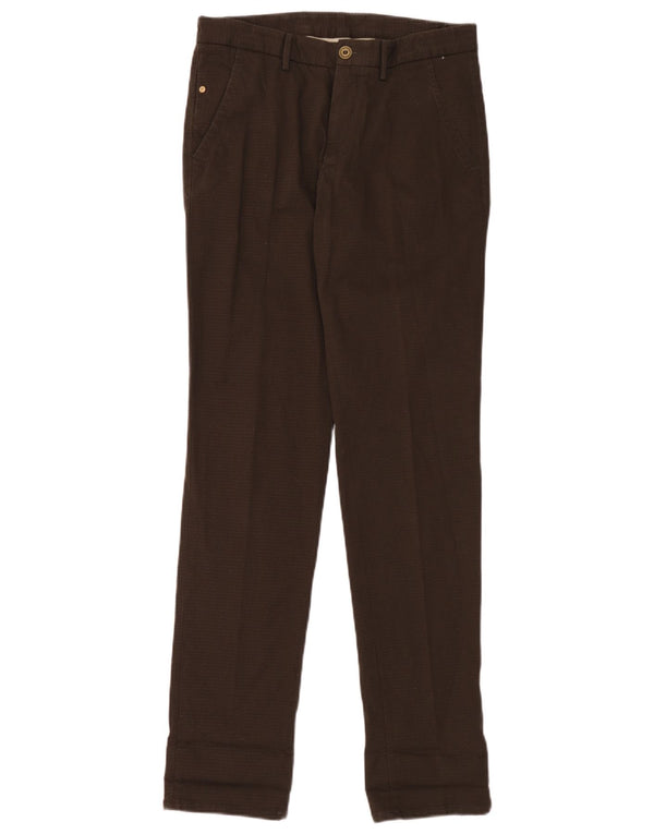 Мужские повседневные брюки-чиносы Massimo Dutti EU 38 Small W30 L34 Коричневые