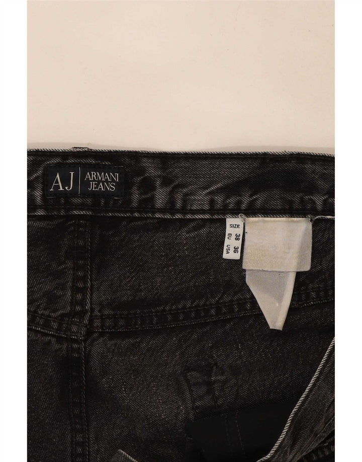 Женские прямые джинсы Armani W38 L32 Серые