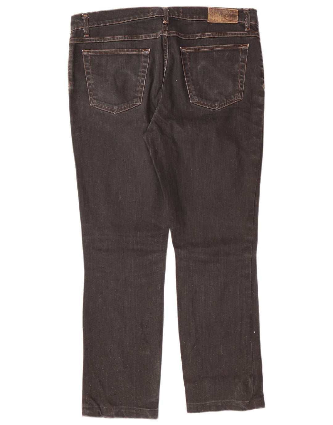 JUST CAVALLI Женские прямые джинсы W34 L27, черный хлопок