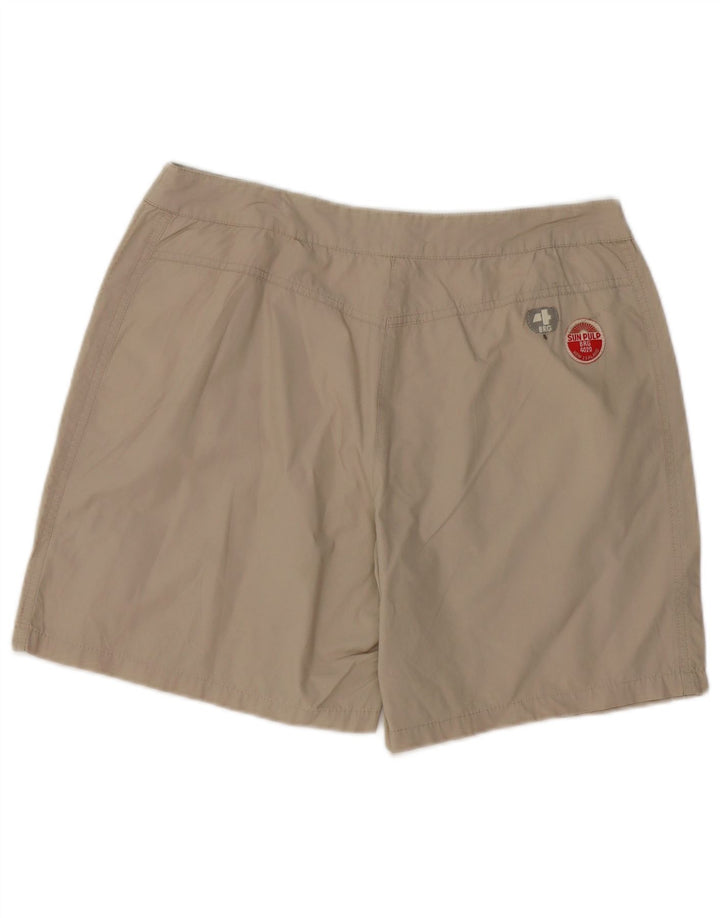 BRUGI Womens Chino Shorts W34 Large Beige Cotton