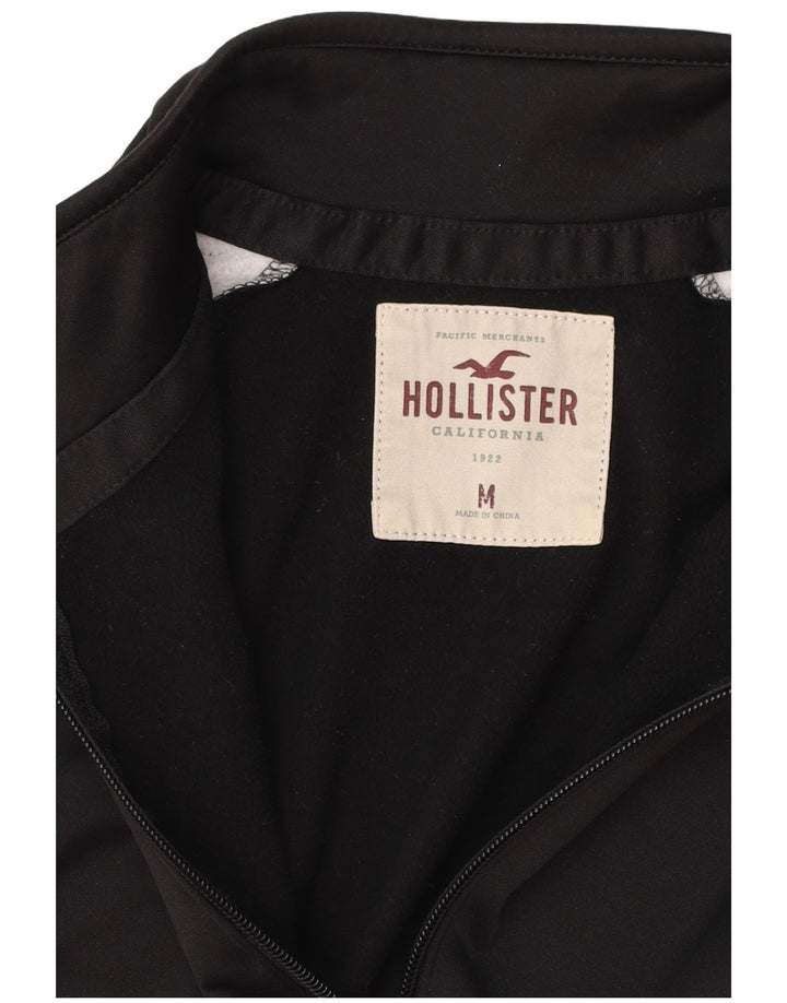 HOLLISTER Женский спортивный костюм Top Jacket UK 14 Medium Black Colorblock