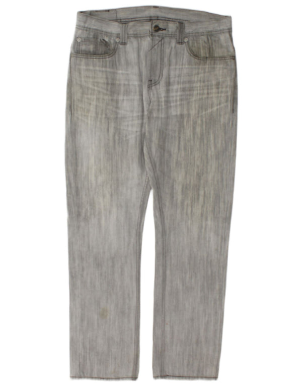 Мужские джинсы Levi's Slim 511 W33 L30, серый хлопок с крапинками