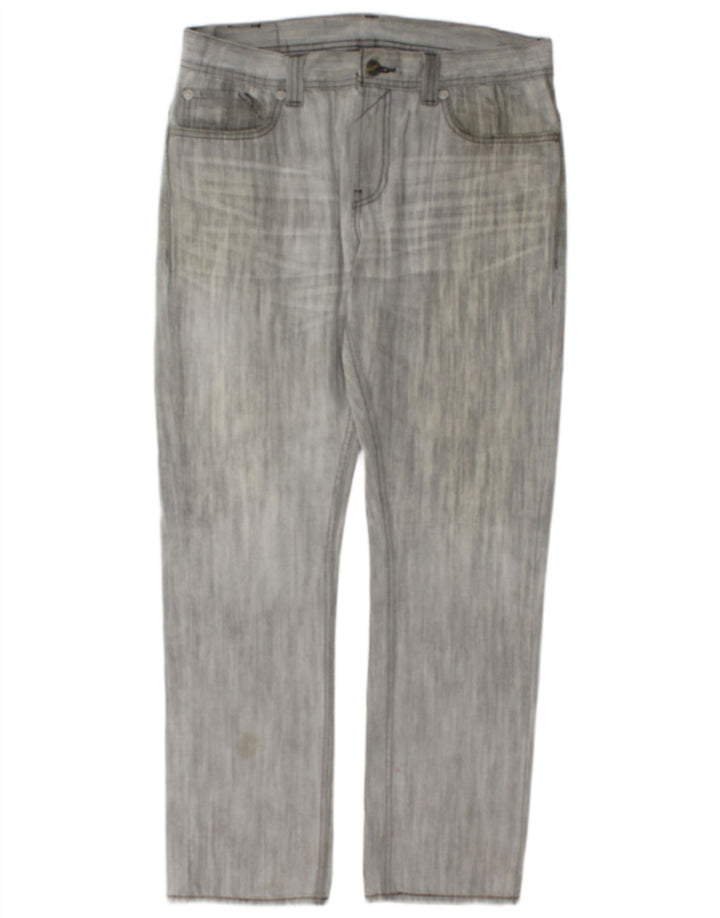 Мужские джинсы Levi's Slim 511 W33 L30, серый хлопок с крапинками