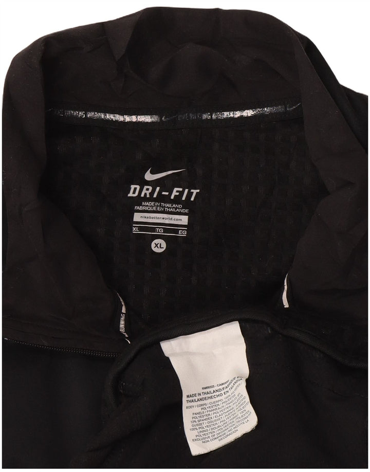 Мужская спортивная куртка Nike Dri Fit XL, темно-синий полиэстер