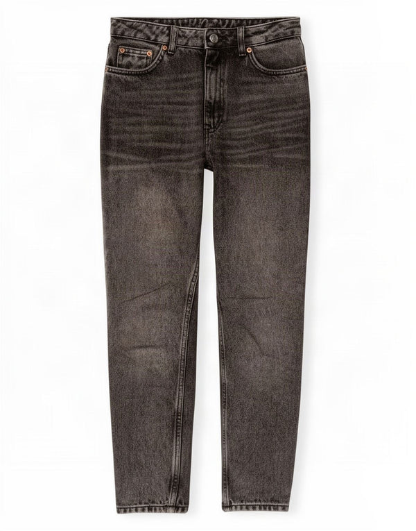 Женские зауженные джинсы Topshop W26 L26, серый хлопок