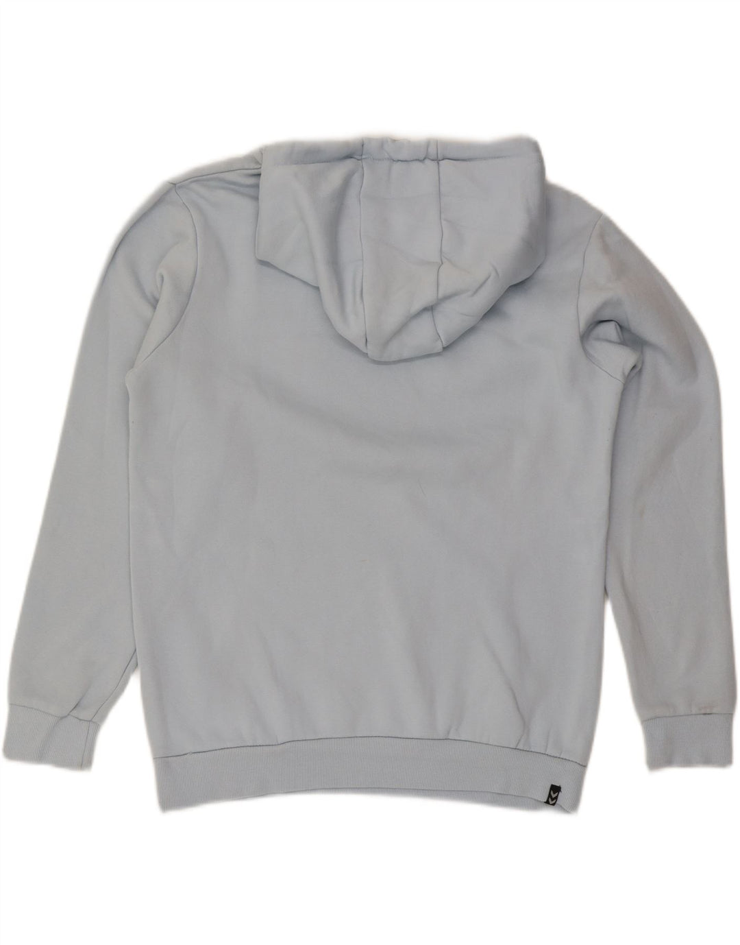 Hummel Мужской джемпер с капюшоном с рисунком, средний синий, хлопок