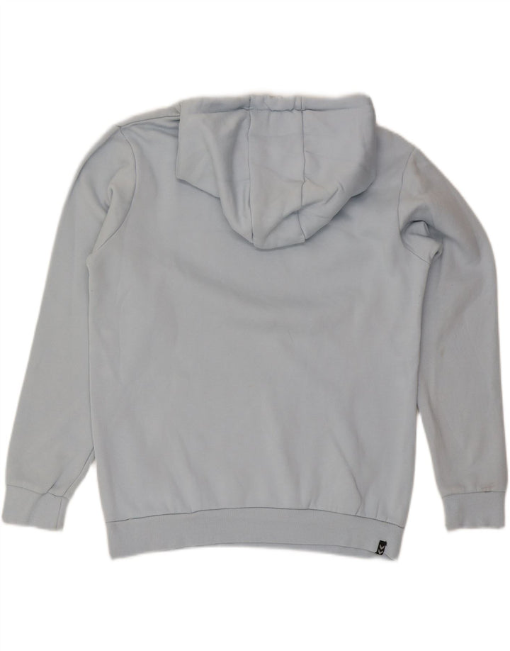 Hummel Мужской джемпер с капюшоном с рисунком, средний синий, хлопок