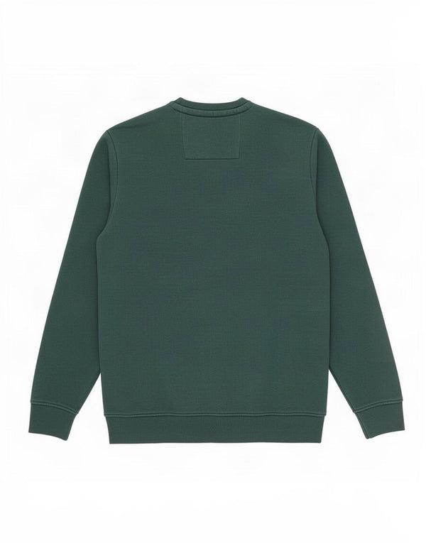 Crew Clothing Мужской свитер-джемпер большой зеленый хлопок