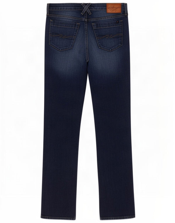 Tommy Hilfiger Womens Bootcut Jeans W28 L32 Blue Cotton