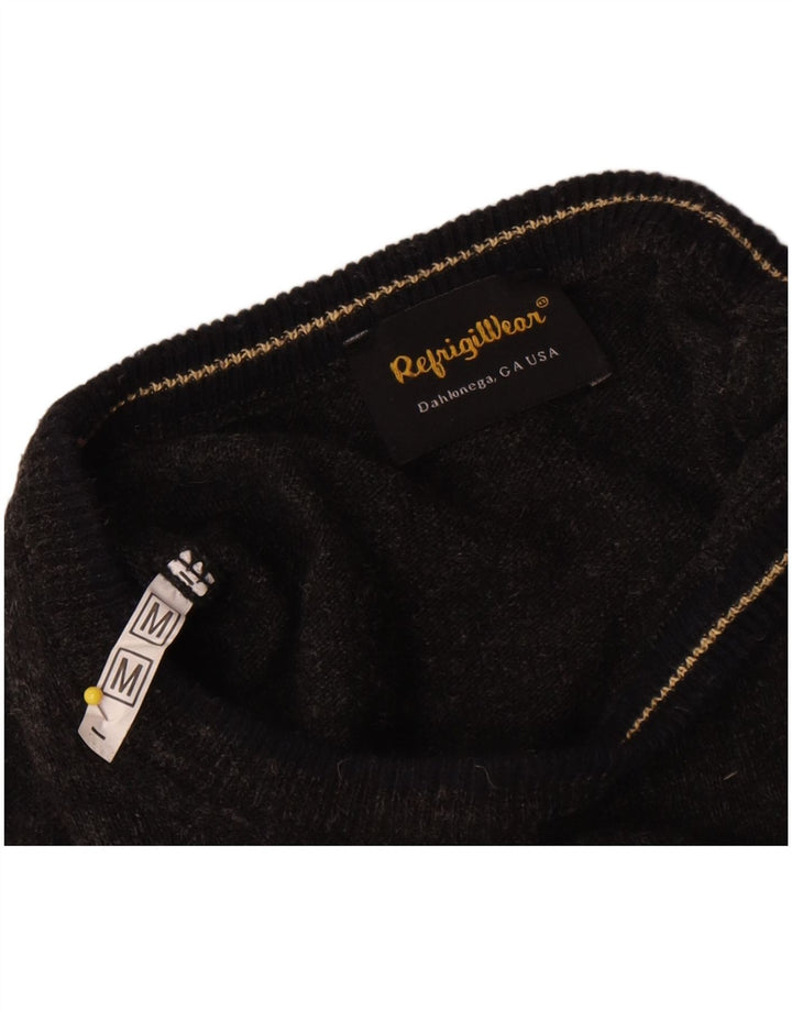 Женский джемпер с круглым вырезом Refrigiwear UK 14, средний серый цвет