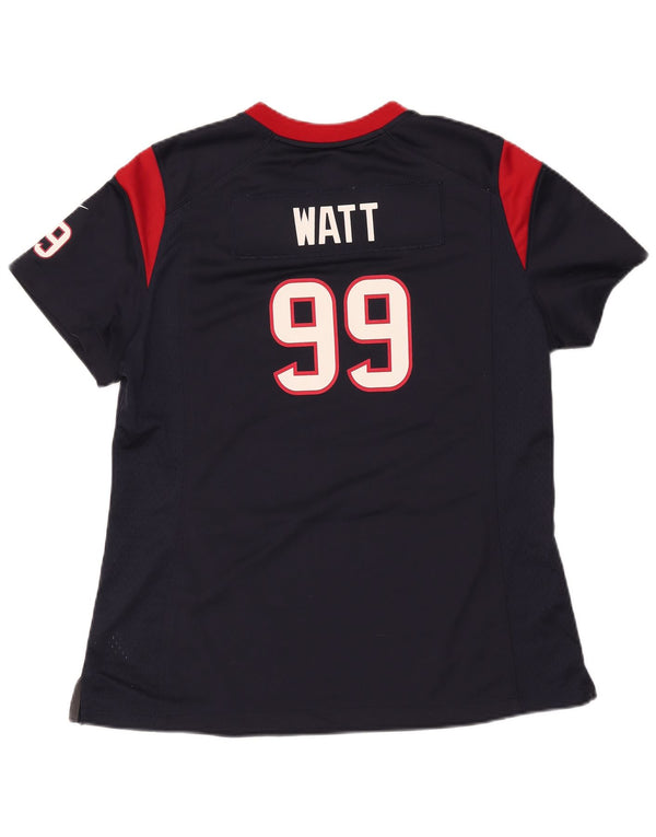Мужская футболка с рисунком Nike Houston Texans Top XL темно-синего цвета из полиэстера