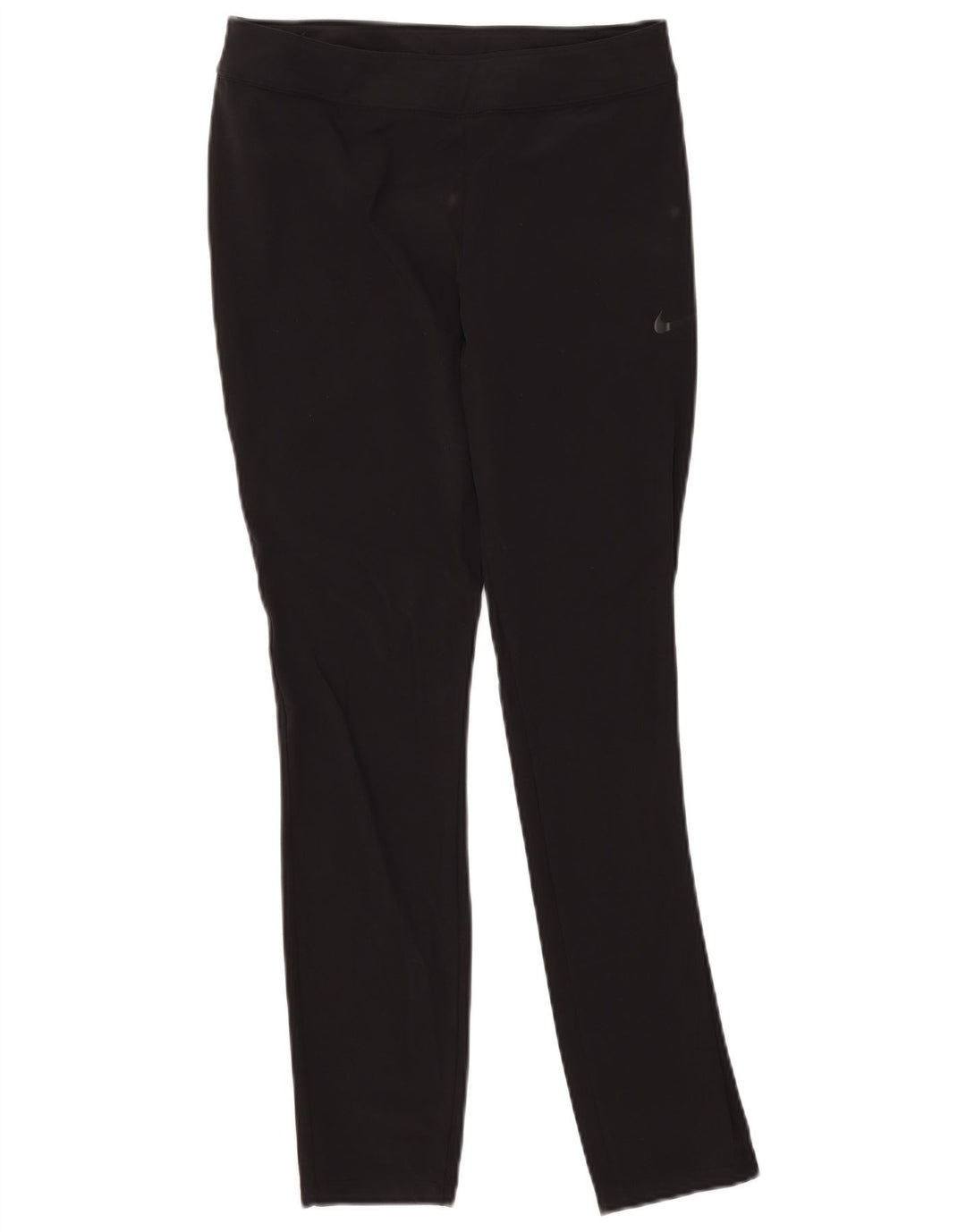 Женские леггинсы Nike Dri Fit UK 14, средний черный нейлон